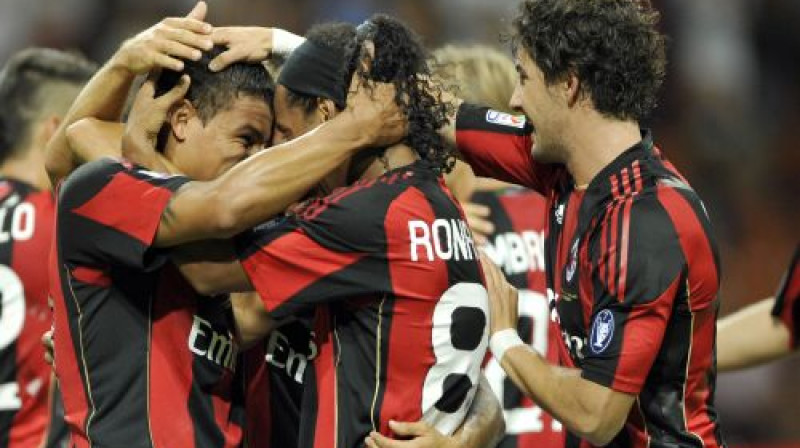 ''Milan'' futbolistu prieki
Foto: AFP/Scanpix