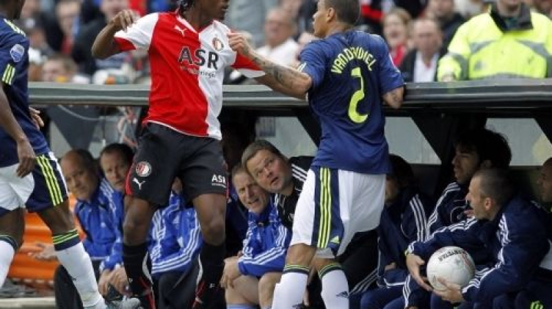Epizode no mača starp ''Feyenoord'' un ''Ajax''
Foto: fcupdate.nl