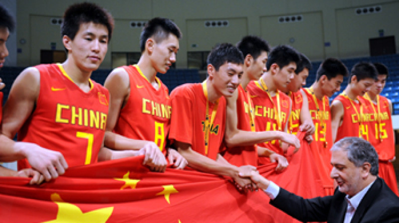 Finālā Ķīnas juniori ar 103:80 uzvarēja Koreju
Foto: fibaasia.net