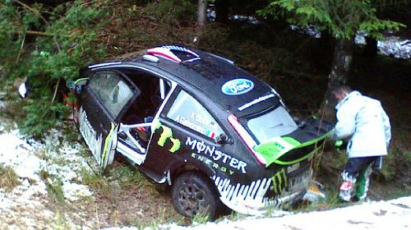 Kena Bloka automašīna pēc avārijas
Foto: www.flickr.com