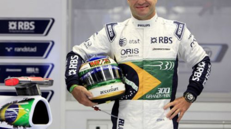 Rubenss Barikello šogad aizvadīja savas 300. sacīkstes F1
Foto: www.attwilliams.com
