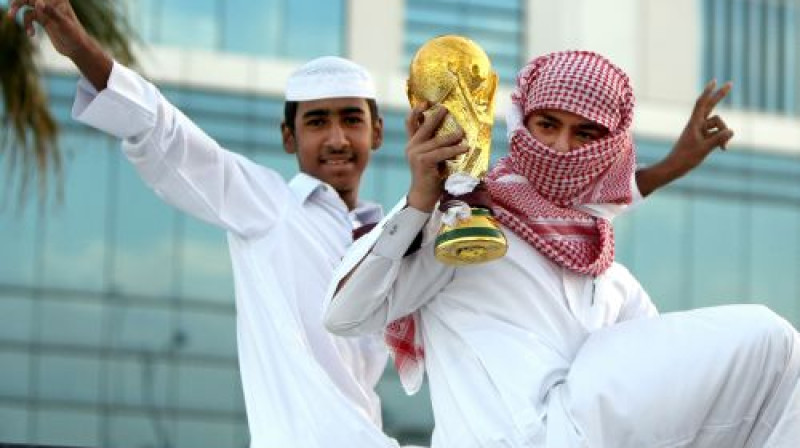 Kataras iedzīvotāji var līksmot
Foto: AFP/Scanpix