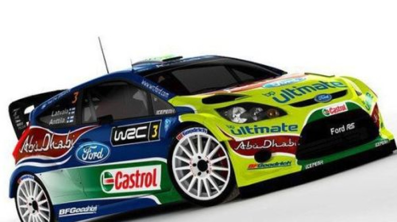 Iespējams, 2011. gada "Ford Fiesta RS WRC" automašīna izskatīsies šādi
Foto: www.motorsportforums.com