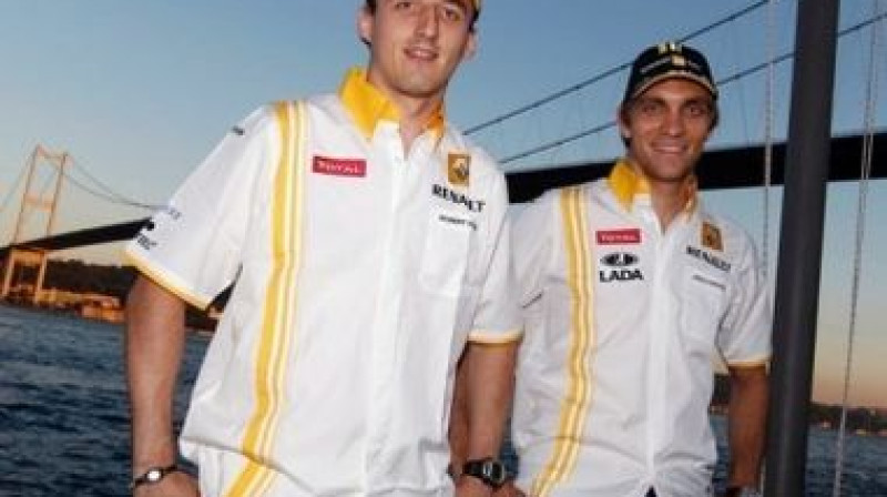 Roberts Kubica un Vitālijs Petrovs
Foto: www.f1zone.pl