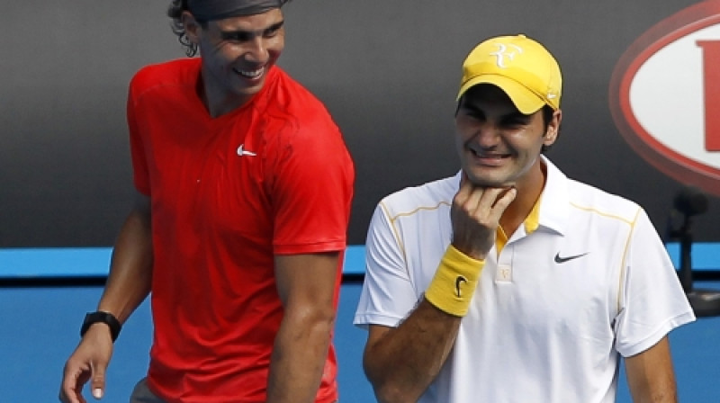 Rafaels Nadals vai Rodžers Federers?
Foto: Reuters/Scanpix