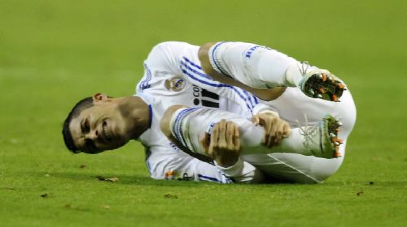 Krištianu Ronaldu ("Real Madrid")
Foto: AFP/ Scanpix