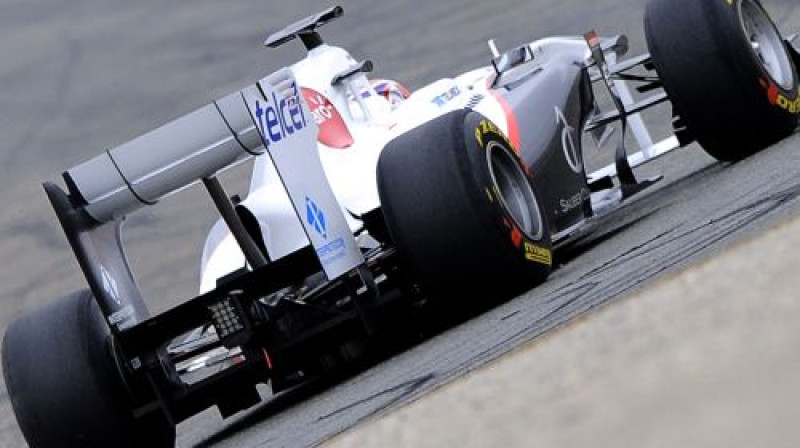 Kaut kas šīs formulas aizmugurē Austrālijas F1 posmā nebija kārtībā...
Foto: AFP/Scanpix