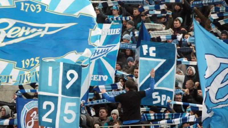 "Zenit" faniem nav iemesla līksmībai
Foto: ITAR-TASS