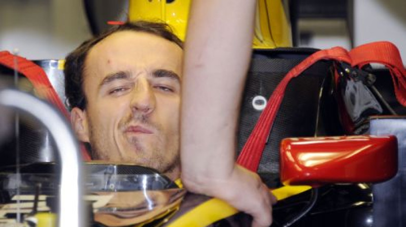 Jācer, ka Roberts Kubica atgriezīsies F1 un būs tikpat ātrs, cik agrāk
Foto: AFP/Scanpix