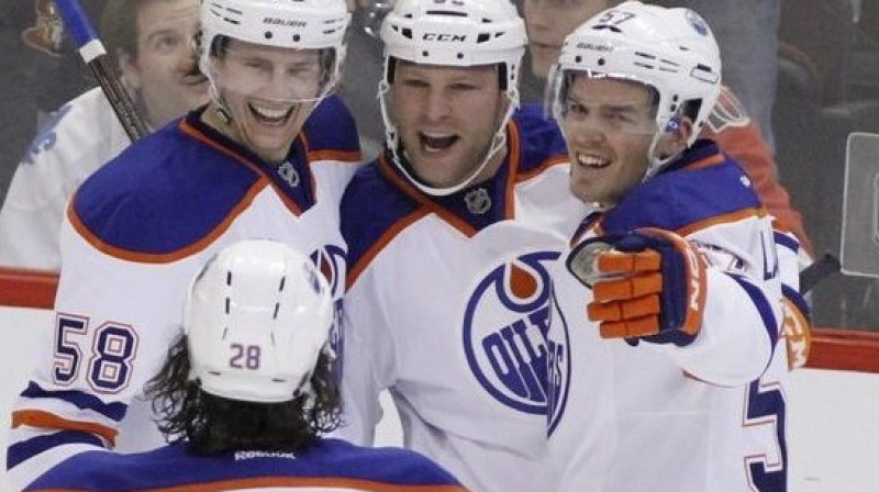 "Oilers" hokejisti
Foto: Canadien Press/Scanpix