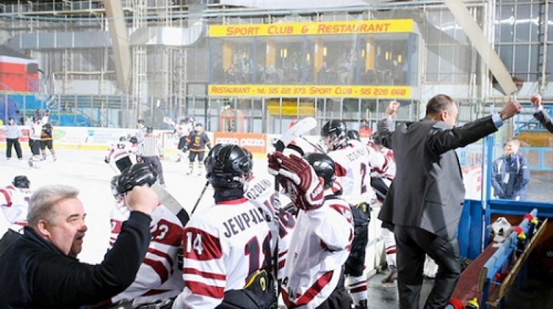 Latvijas izlase aizvada neaizmirstamu turnīru
Foto: IIHF