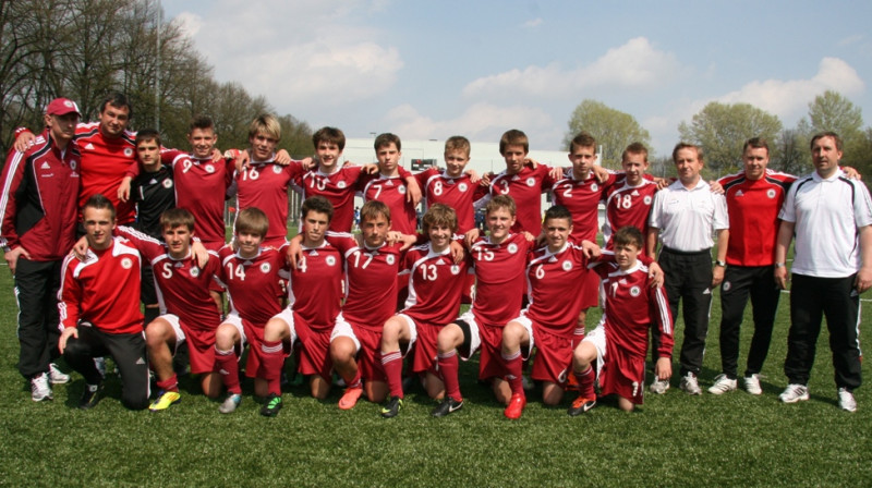 Latvijas U16 izlase
Foto: lff.lv