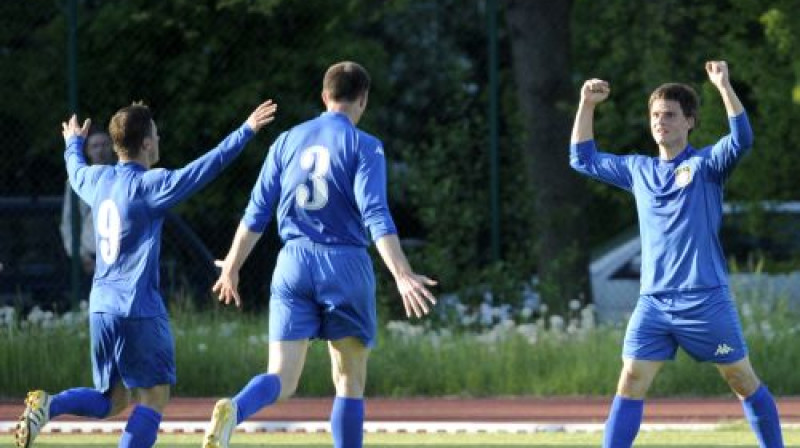 "Skonto" futbolisti
Foto: Romāns Kokšarovs, Sporta Avīze, F64