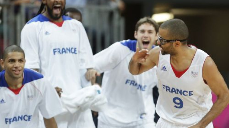 Francijas basketbolisti
Foto: AFP/Scanpix