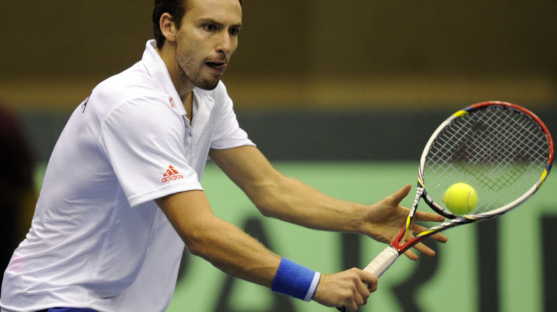 Ernests Gulbis
Foto: Romāns Kokšarovs, Sporta Avīze, F64