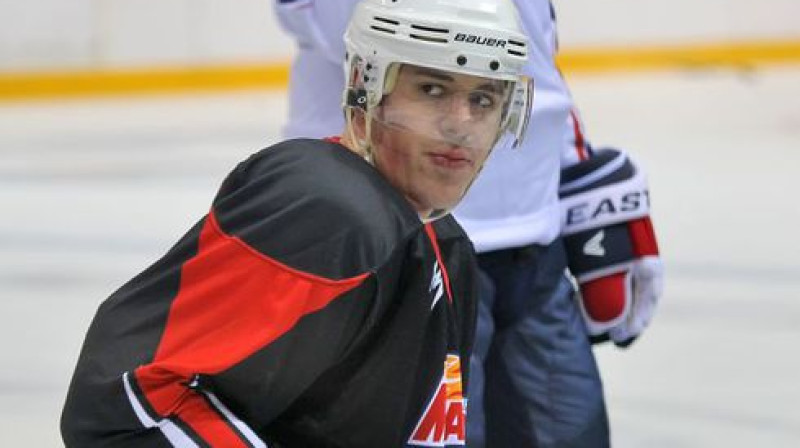 Jevgeņijs Malkins treniņā
Foto: KHL