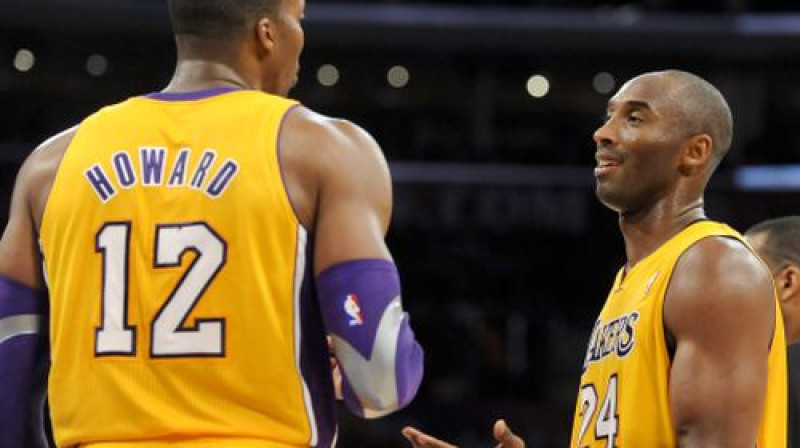 Dvaits Hovards un Kobe Braients
Foto: AP/Scanpix