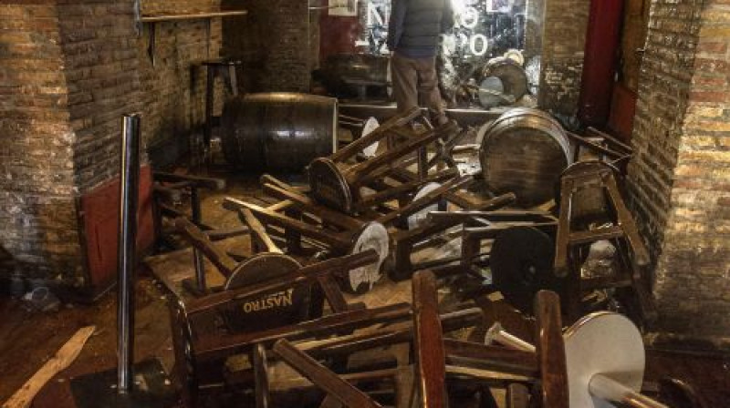 Krogs Drunken Ship pēc incidenta
Foto: SCANPIX SWEDEN