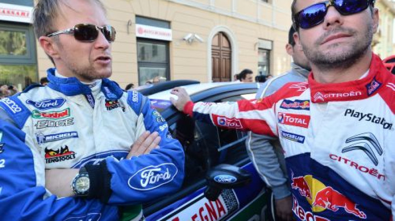 Peters Solbergs un Sebastjans Lēbs šogad nebrauks WRC
Foto: AFP/Scanpix