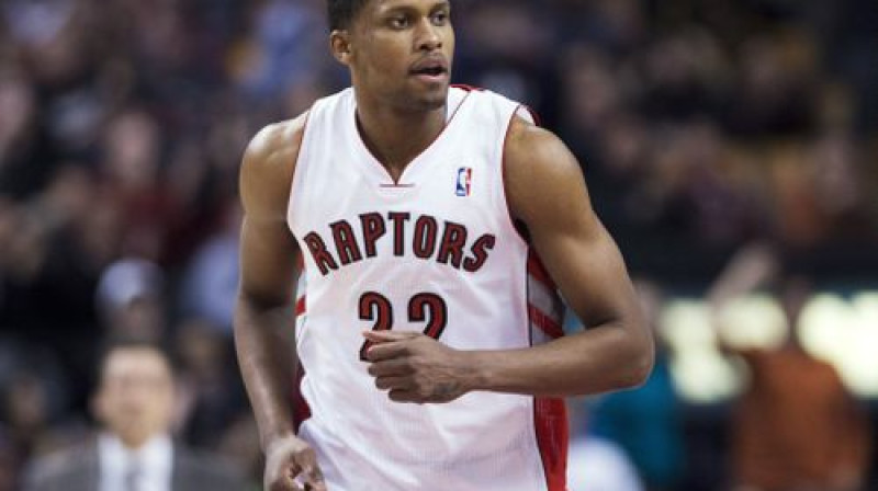 Rūdijs Gejs Toronto "Raptors" vienības sastāvā
Foto:AP/Scanpix