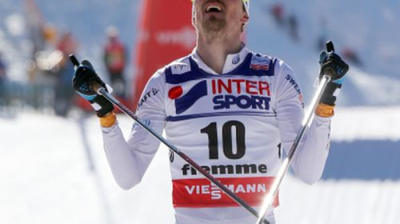 Johans Olsons distances finišā
Foto:AP/Scanpix