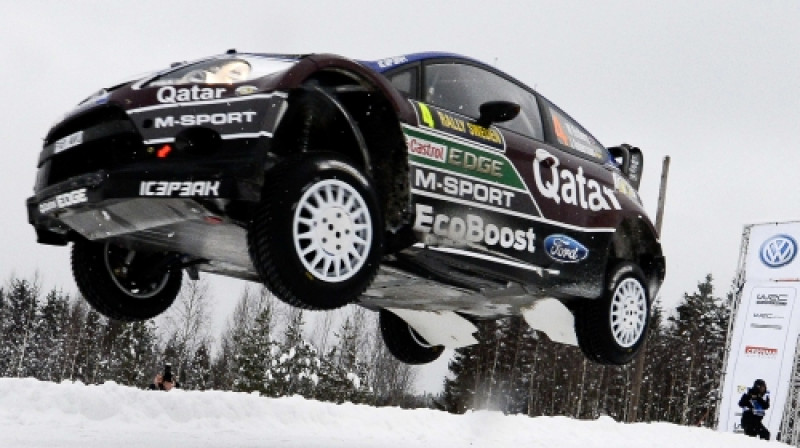 Ostbergs Zviedrijas rallijā
Foto: AFP/Scanpix