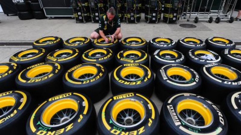 F1 riepas
Foto: AFP/Scanpix