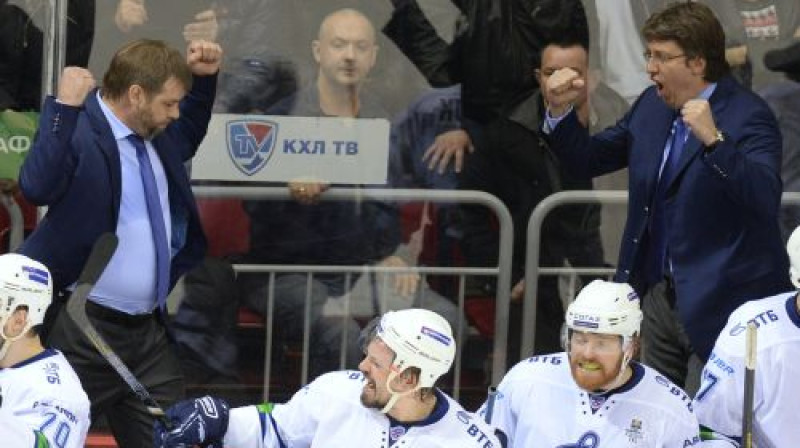 Oļegs Znaroks un Harijs Vītoliņš
Foto: ITAR-TASS / Scanpix