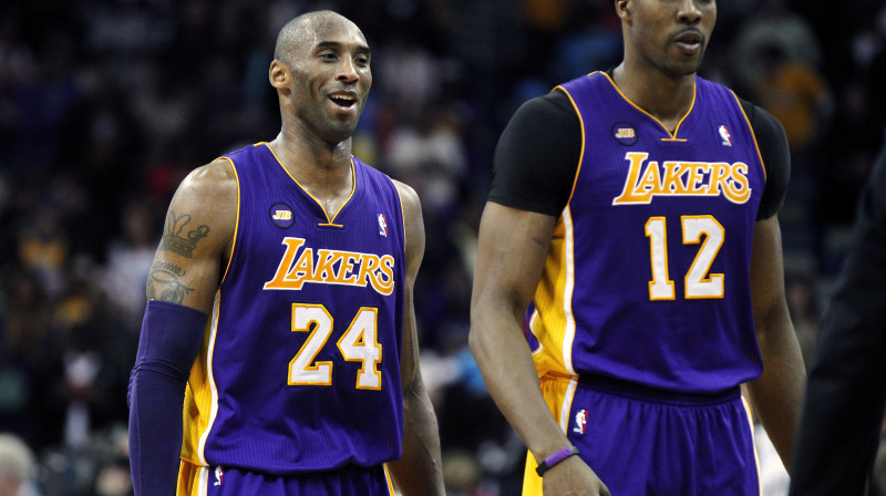 Kobe Braients un Dvaits Hovards
Foto: AFP/Scanpix