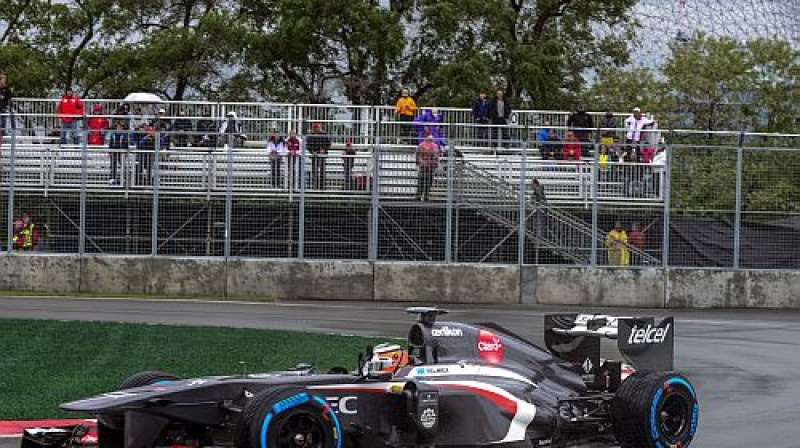 "Sauber" aizvada vienu no sliktākajām sezonām F1
Foto: AFP/Scanpix