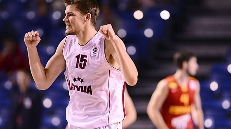 Ojārs Siliņš: 120 minūtes Eiropas U20 čempionāta izslēgšanas turnīrā.
Foto: FIBAEurope.com