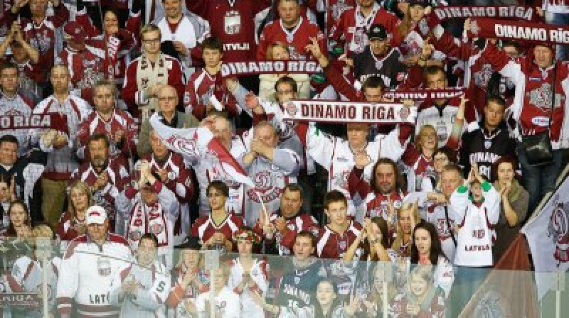 Rīgas "Dinamo" fani
Foto: dinamoriga.lv