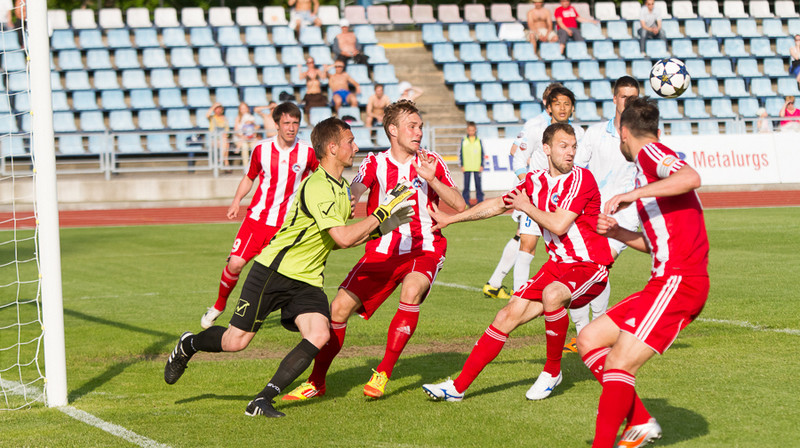 Vai liepājniekiem beidzot izdosies izcīnīt uzvaru arī Virslīgā? 
Foto: Ģirts Gertsons, futbolavirsliga.lv