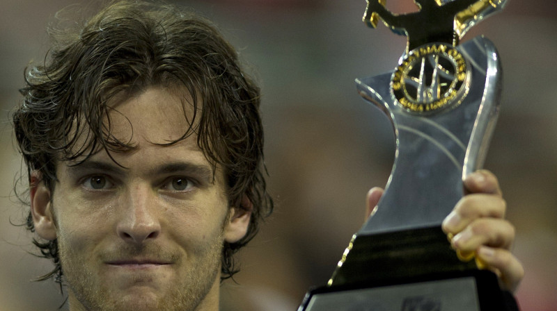 Žoau Sousa - pirmais portugālis ar ATP titulu
Foto: AFP/Scanpix