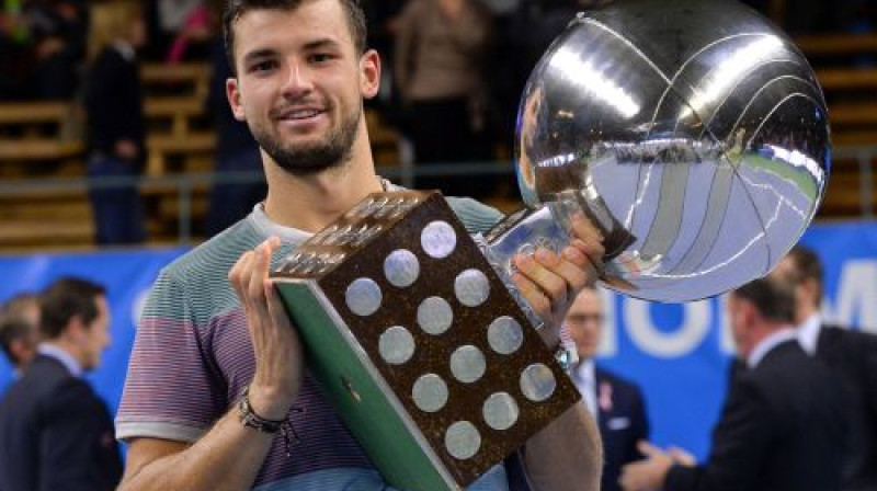 Grigoram Dimitrovam beidzot pirmais ATP tituls
Foto: AFP/Scanpix