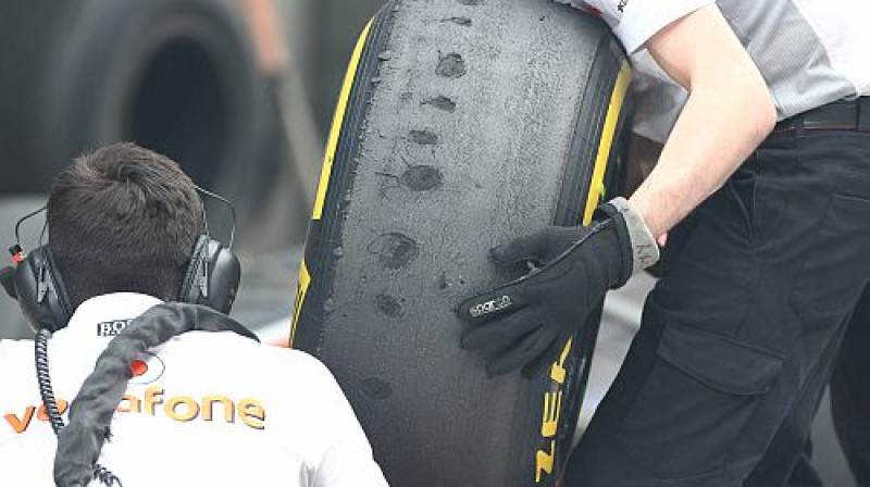 "Pirelli" F1 riepa
Foto: Digitale/Scanpix