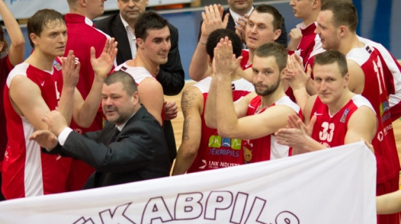 BK ''Jēkabpils'': līdz Aldaris LBL bronzas medaļām divu sezonu laikā.
Foto: bkjekabpils.lv