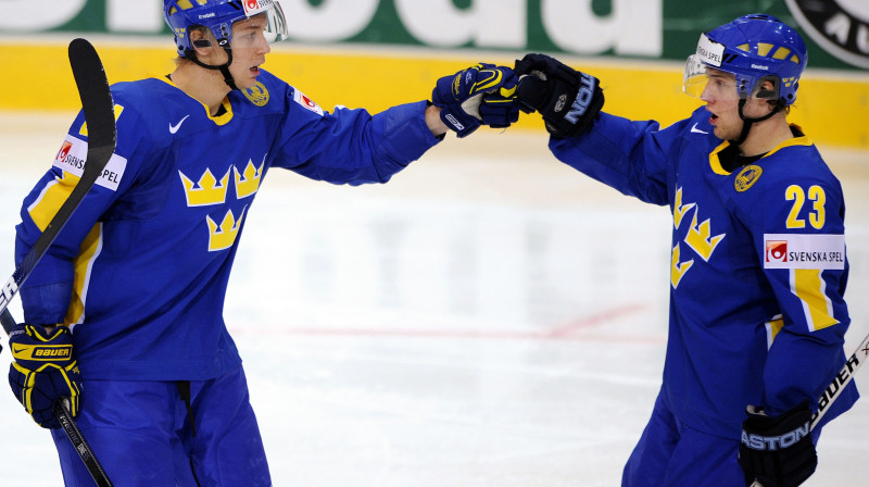 Juhans Harju un Linuss Umarks
Foto: AFP/Scanpix