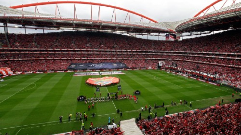 Kadrs pirms "Benfica" un "Olhanense" spēles
Foto: AP/Scanpix