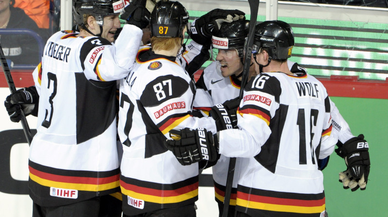Vācijas hokeja izlase 
Foto: AP/Scanpix