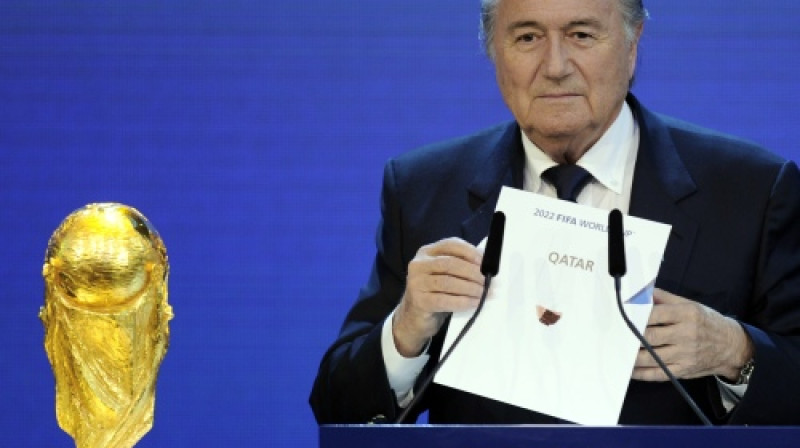 FIFA prezidents Zeps Blaters
Foto: AFP/Scanpix