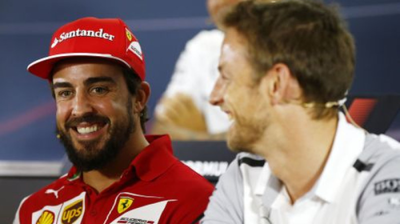 Fernando Alonso un Džensons Batons
Foto: HZ/PIXATHLON/SIPA/Scanpix