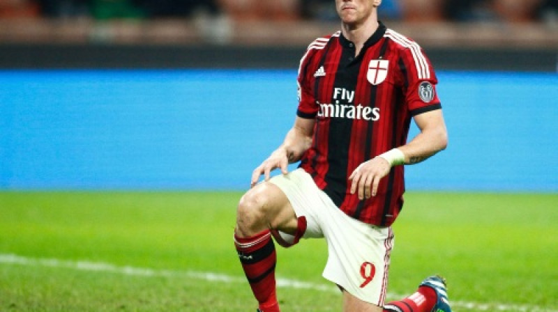 Fernando Toress "Milan" kreklā
Foto: LaPresse/Scanpix