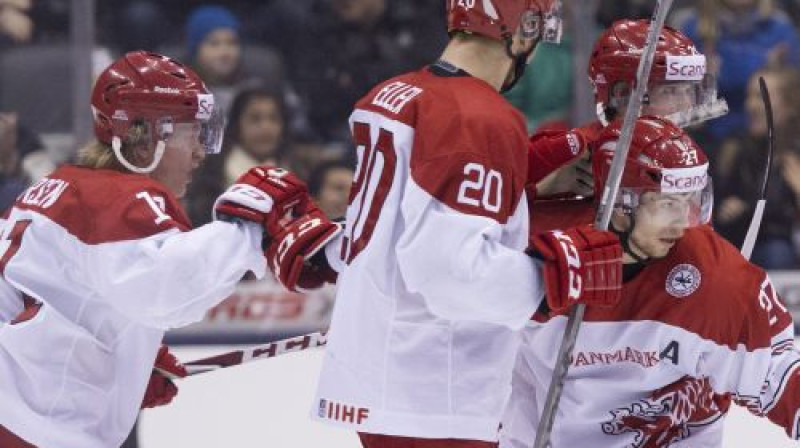 Dānijas hokejisti
Foto: AP/Scanpix