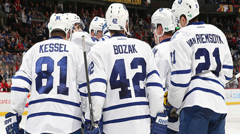 Toronto "Maple Leafs" zaudējusi pēdējās sešas spēles pēc kārtas
Foto: AFP/Scanpix