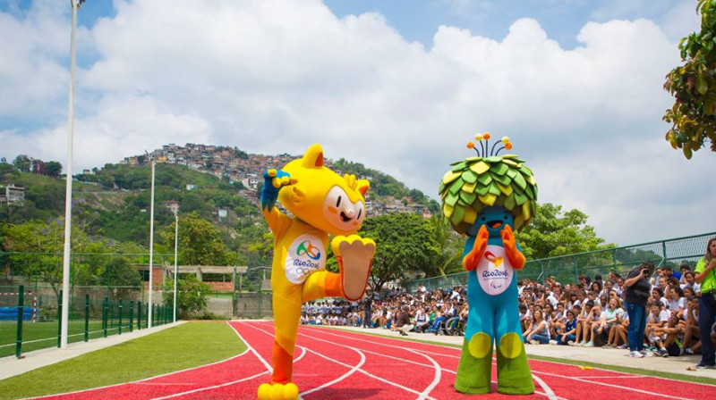 Riodežaneiro olimpisko spēļu talismani 
Foto: rio2016.com