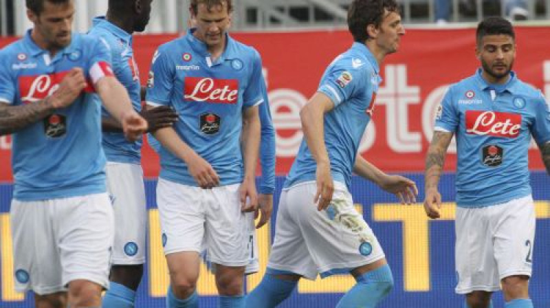 "Napoli" futbolisti
Foto: LaPresse/Scanpix