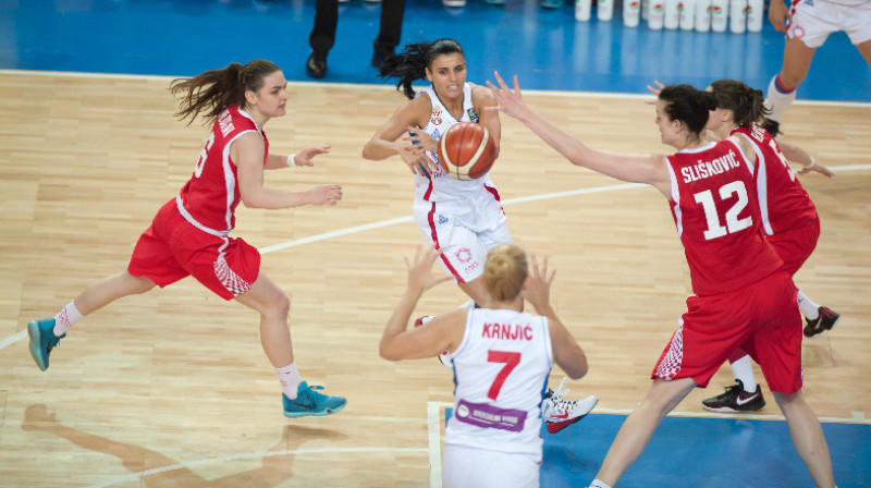 Serbijas basketbolistes: 3-0 C grupā
Foto: FIBA Europe