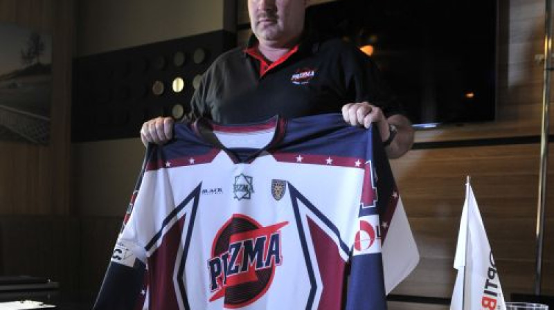 Ēriks Miļuns, "Prizmas" galvenais treneris
Foto: Romāns Kokšarovs, Sporta Avīze, f64