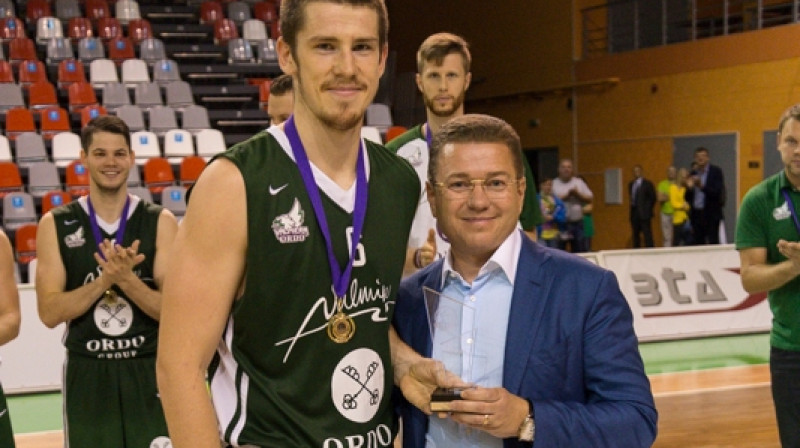 Turnīra MVP - Ervīns Jonāts
Foto: Pēteris Sproģis